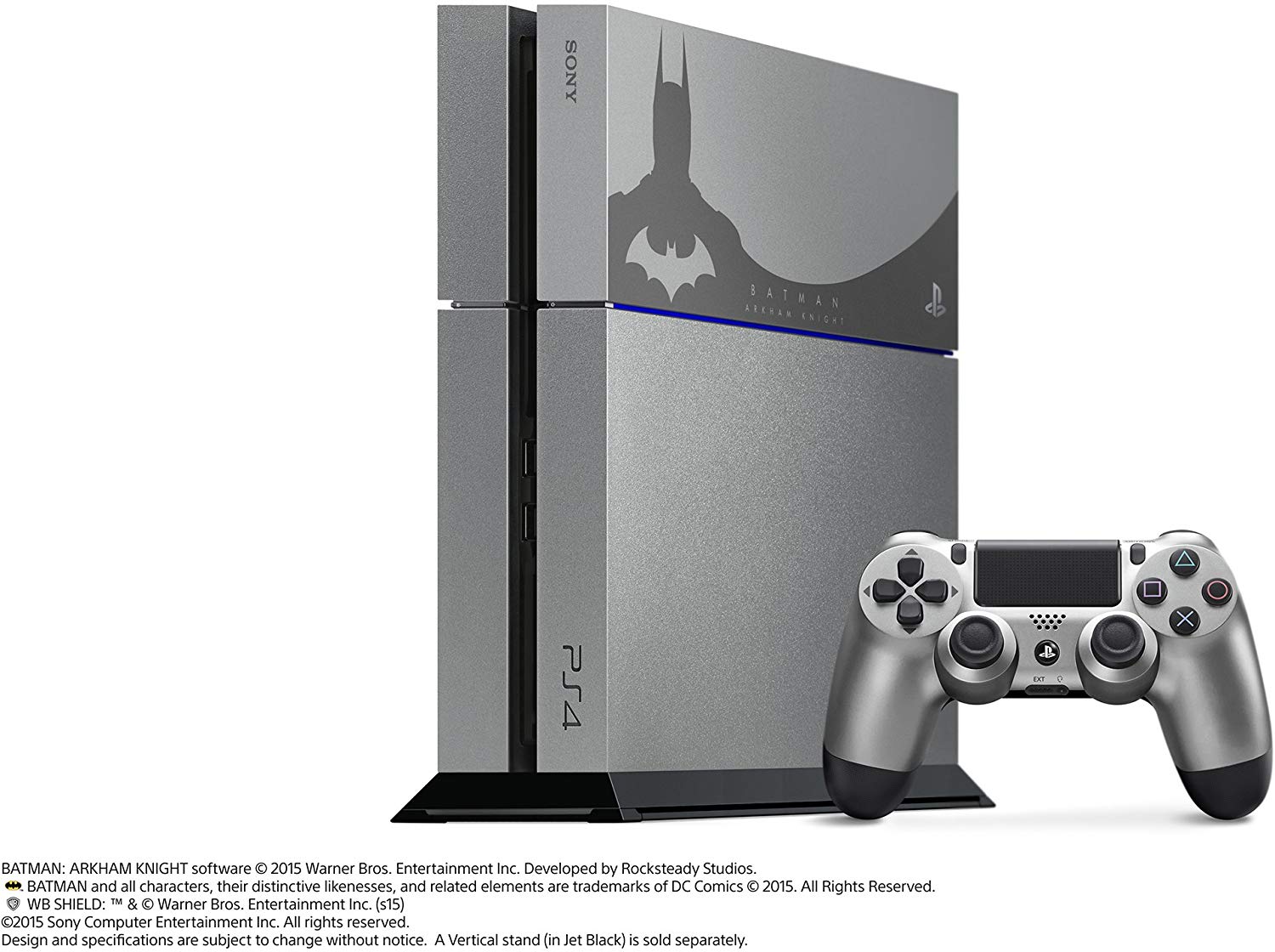 Sony PlayStation 4 500GB Console - Batman Arkham Knight Bundle Limited Edition Consoles Sony   