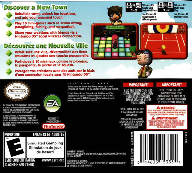My Sims - (NDS) Nintendo DS [Pre-Owned] Video Games EA Games