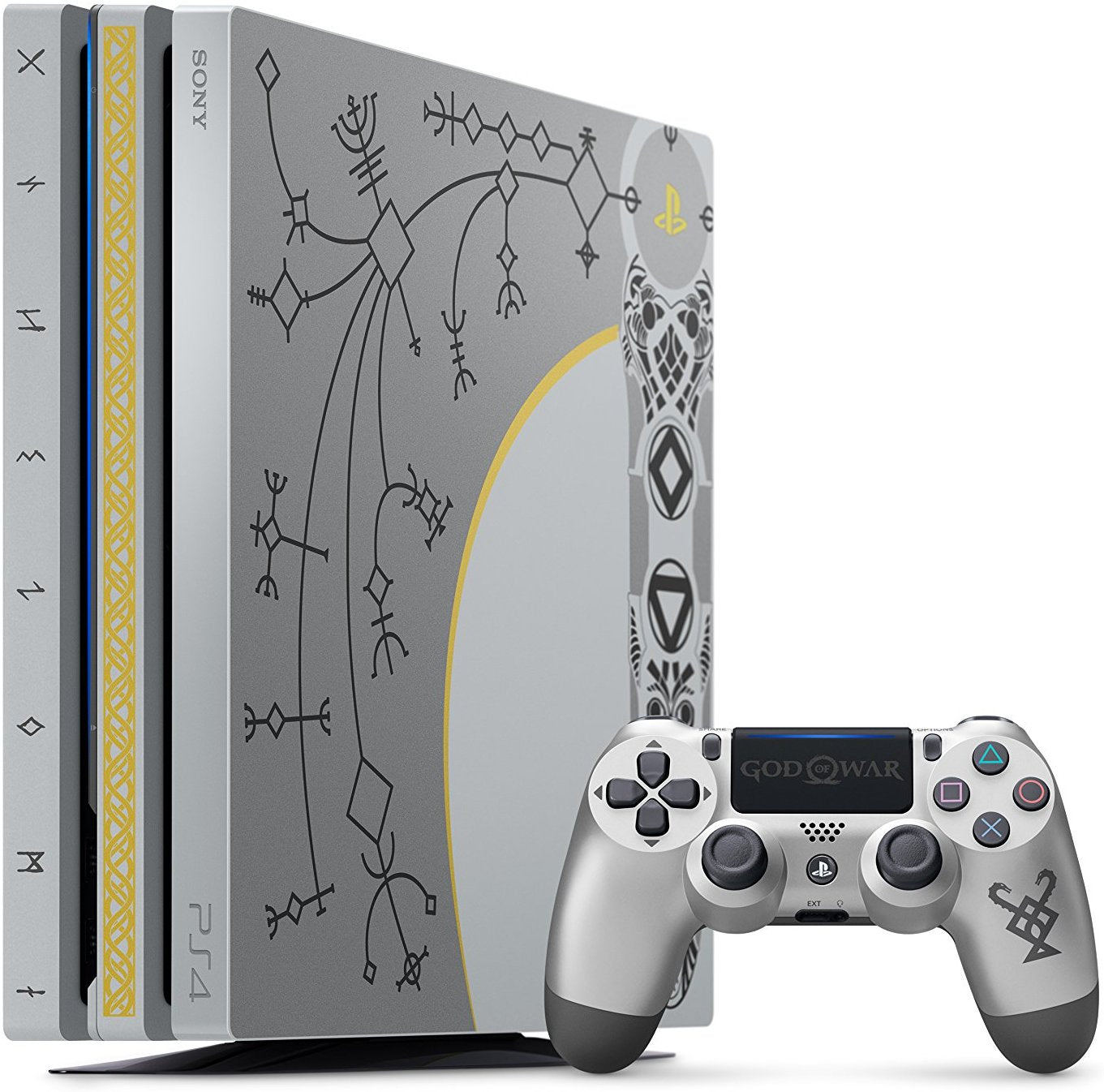 Sony PlayStation 4 Pro 1TB Limited Edition Console - God of War Bundle (US) - (PS4) Playstation 4 Consoles Sony   