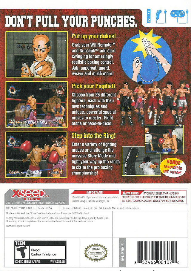 Victorious Boxers: Revolution - Nintendo Wii [Pre-Owned] Video Games XSEED Games   