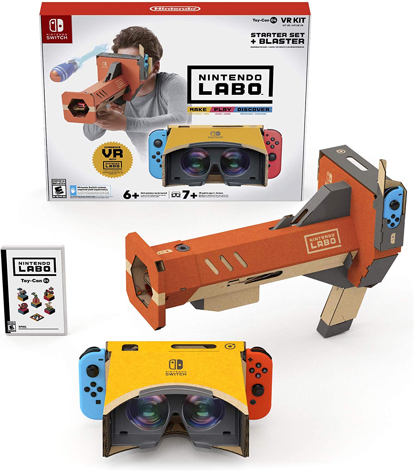 Nintendo Labo Toy-Con 04: VR Kit - Starter Set + Blaster - (NSW) Nintendo Switch Video Games Nintendo   