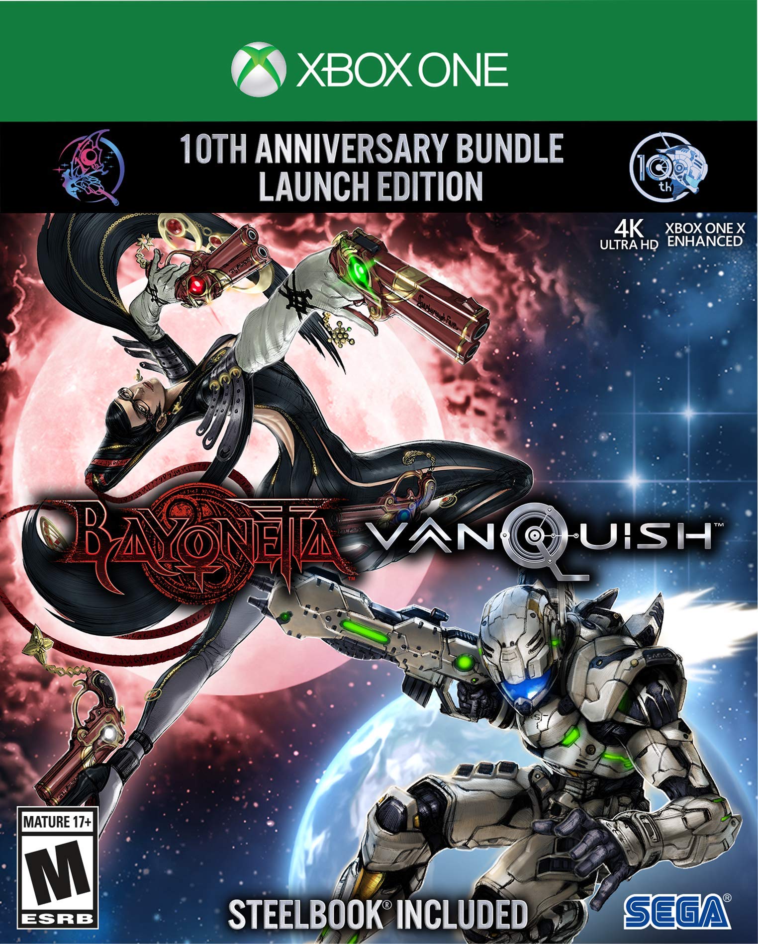 Bayonetta & Vanquish (10th Anniversary Bundle Launch Edition) - (XB1) Xbox One [Pre-Owned] Video Games SEGA   