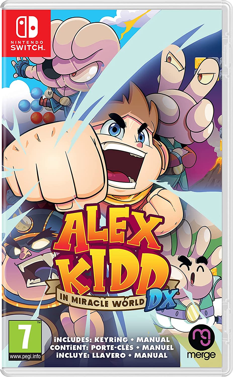 Alex Kidd In Miracle World DX - (NSW) Nintendo Switch [Pre-Owned] (European Import) Video Games Merge Games   