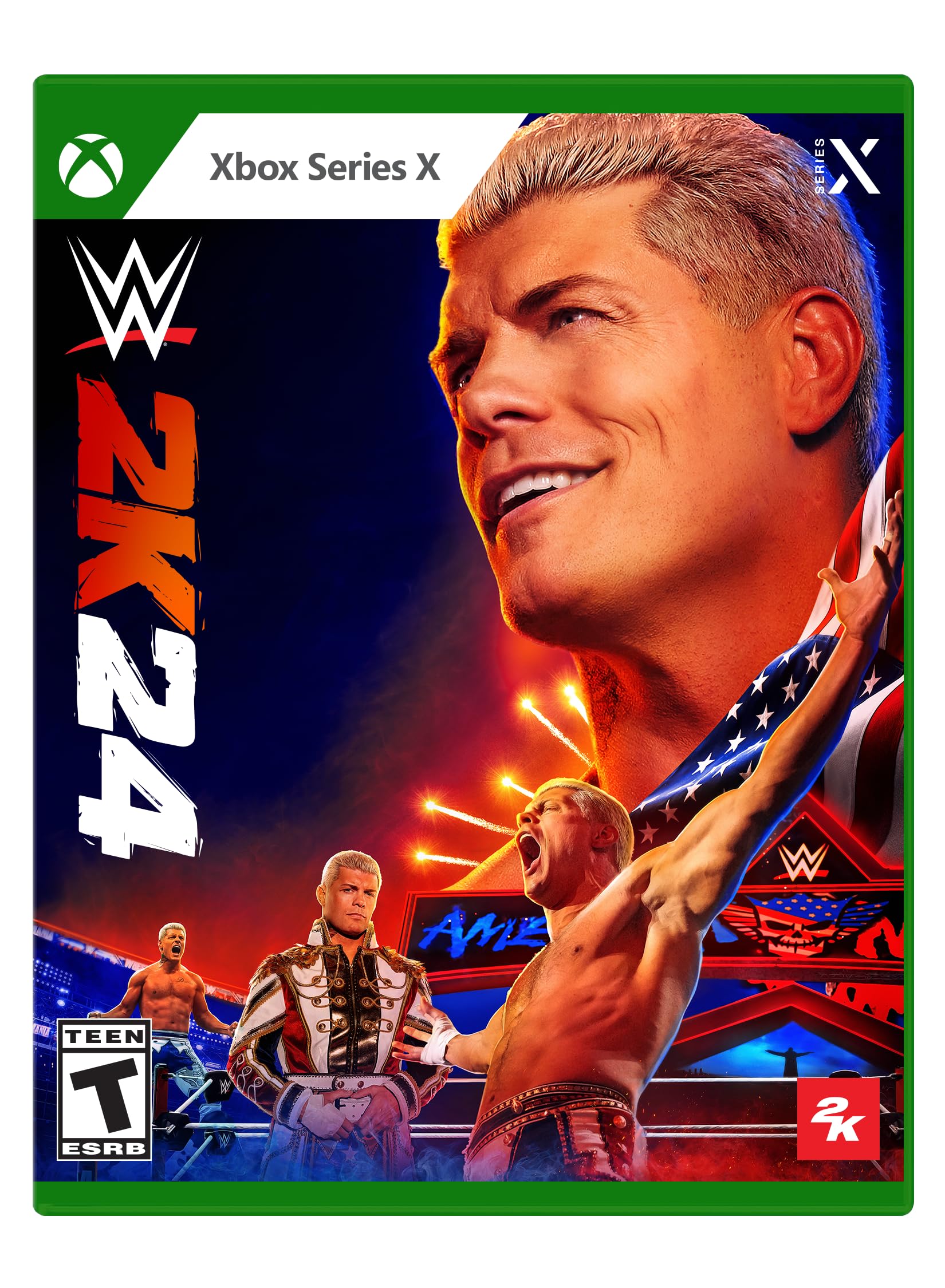 WWE 2K24 - (XSX) Xbox Series X Video Games 2K Games   