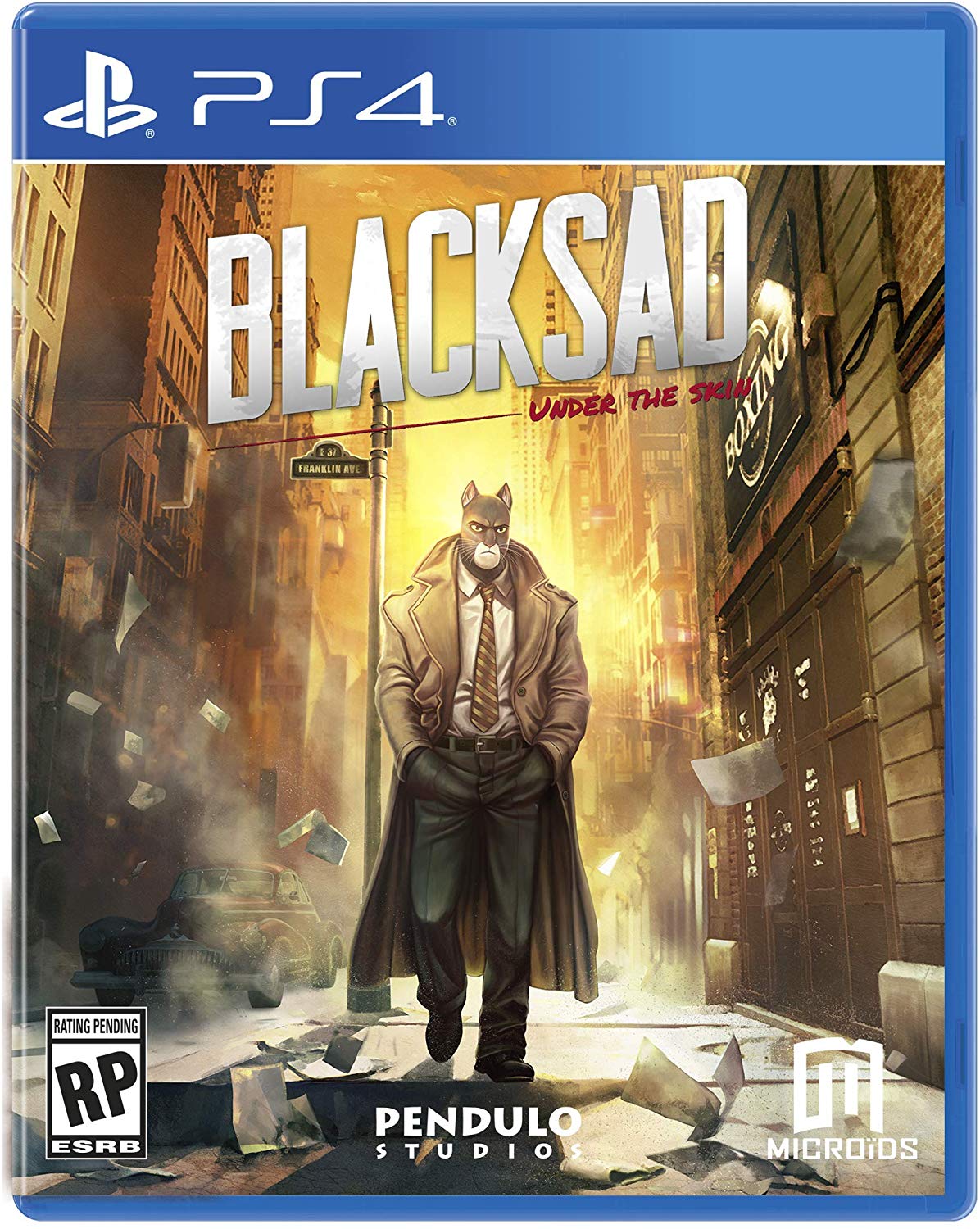 Blacksad: Under The Skin (Limited Edition) - (PS4) PlayStation 4 Video Games Microids   