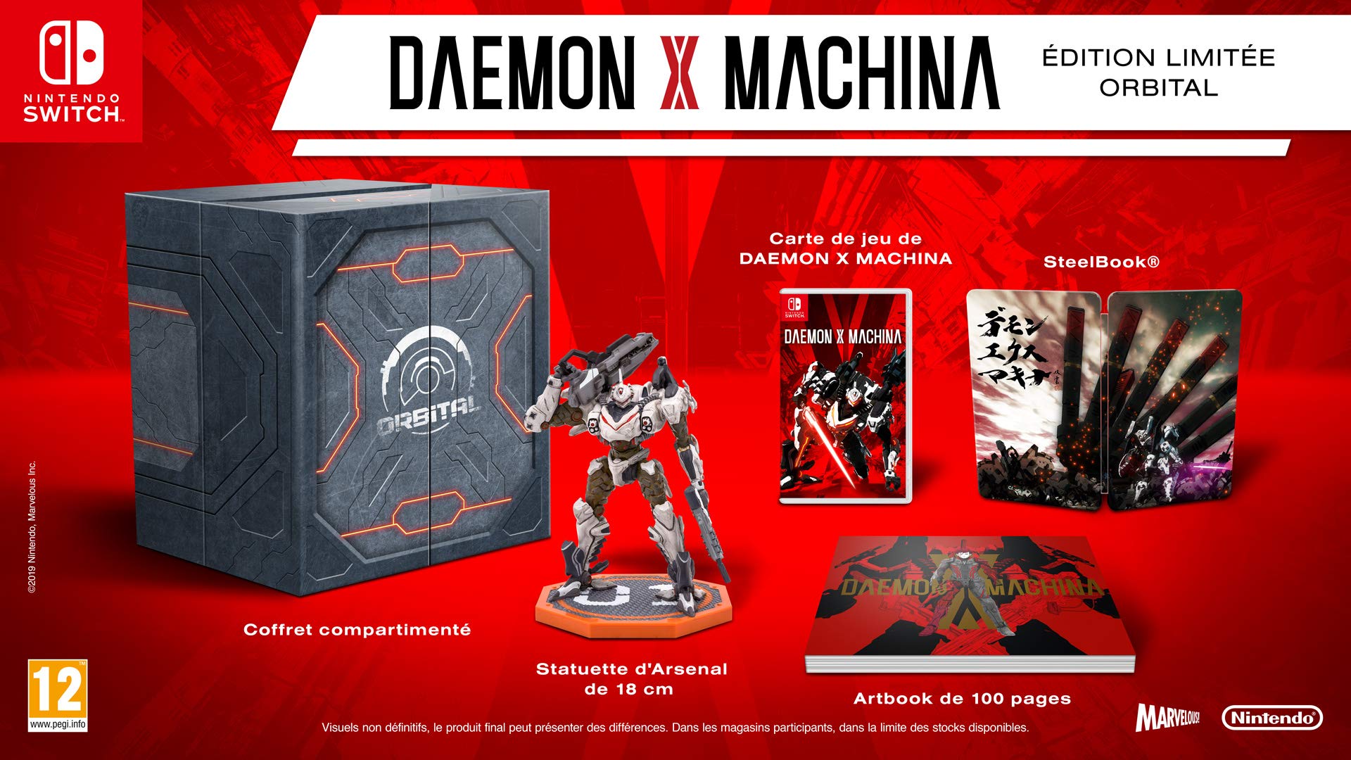 Daemon X Machina Orbital Limited Edition - (NSW) Nintendo Switch (European Import) Video Games Nintendo   