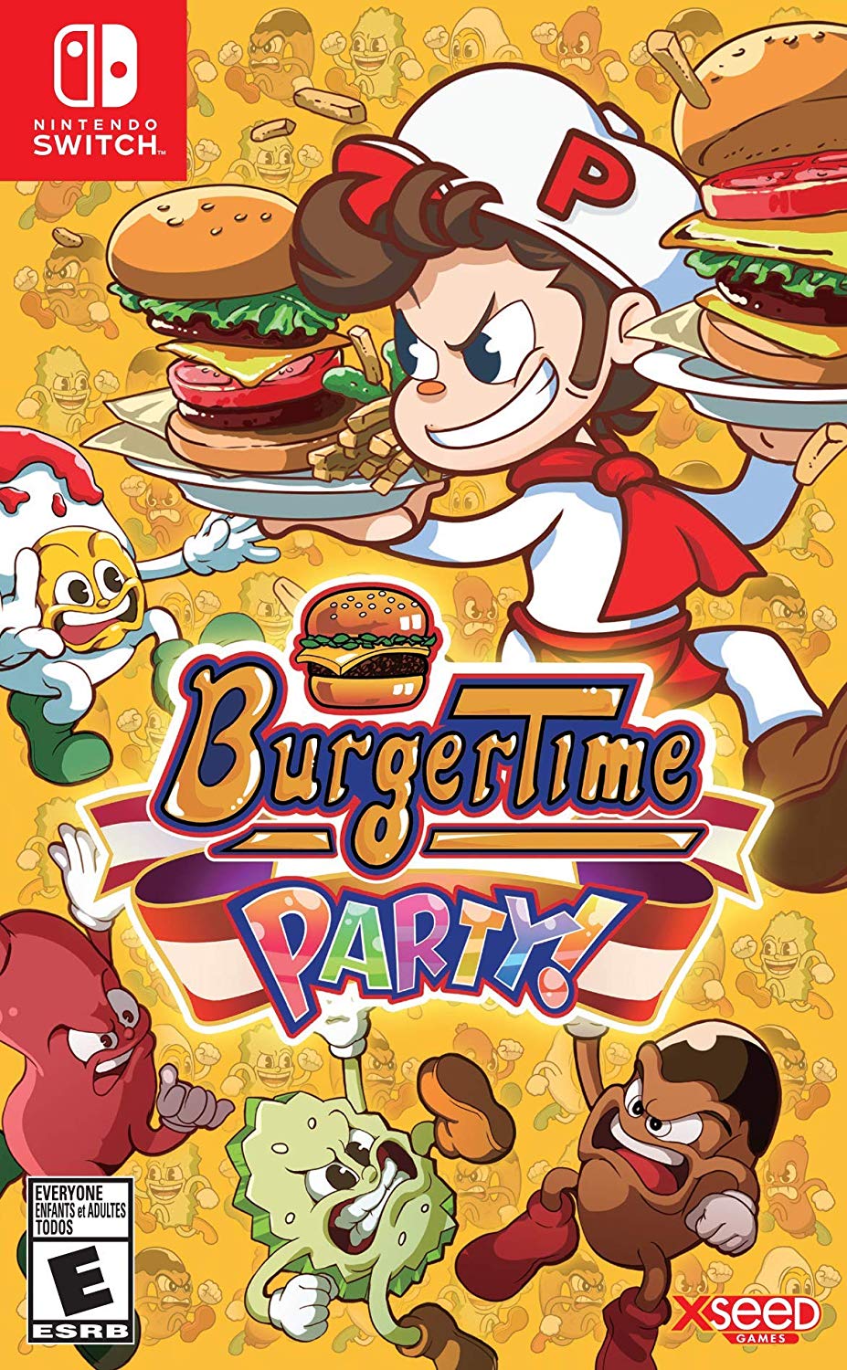 Burgertime Party! - Nintendo Switch Video Games Xseed   
