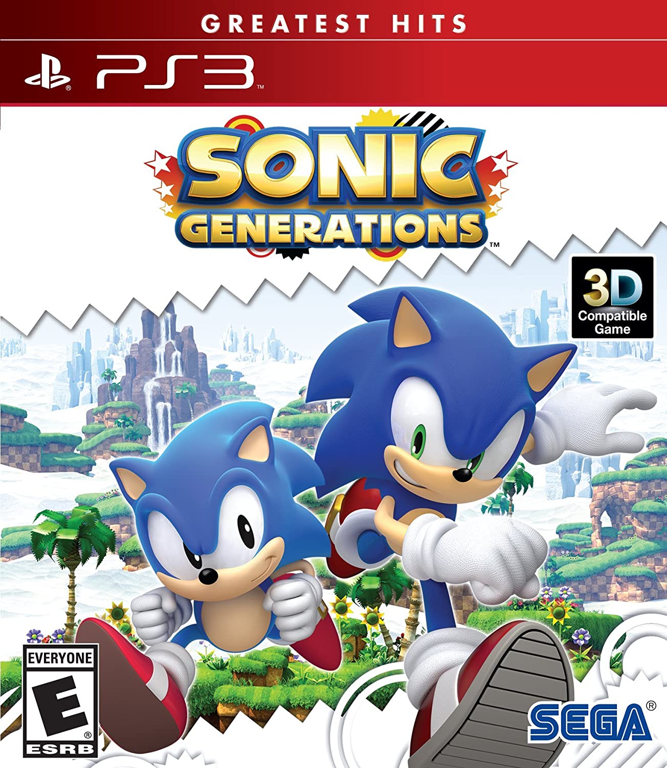 Sonic Generations (Greatest Hits) - (PS3) PlayStation 3 [Pre-Owned] Video Games Sega   