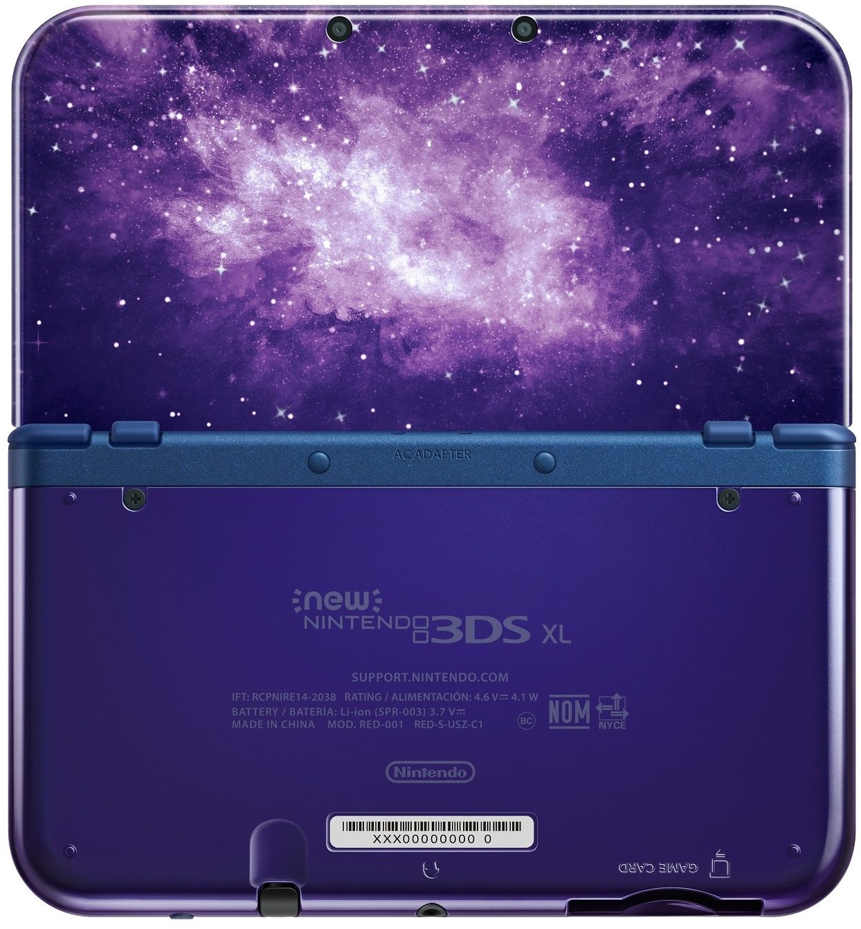 New Nintendo 3DS XL Console (Galaxy Style) - Nintendo 3DS Consoles Nintendo   