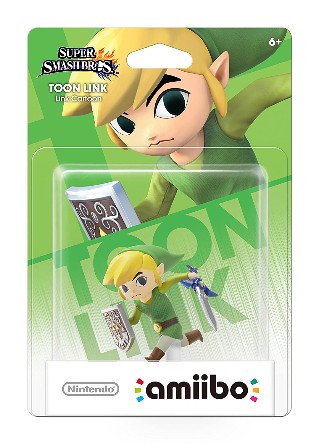 Toon Link (Super Smash Bros. series) - Nintendo WiiU Amiibo Amiibo Nintendo   