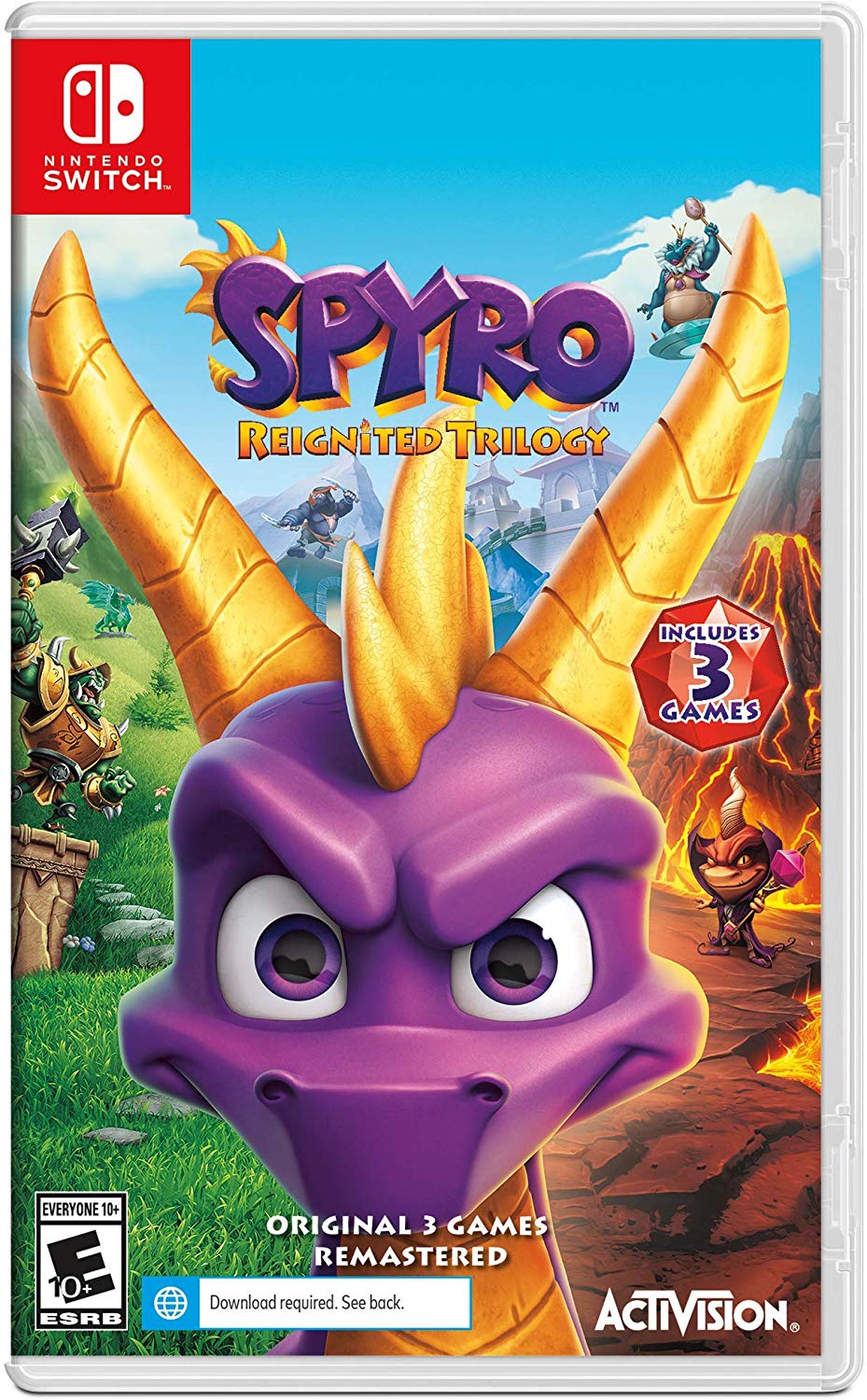 Spyro Reignited Trilogy - (NSW) Nintendo Switch [Pre-Owned] Video Games Activision   