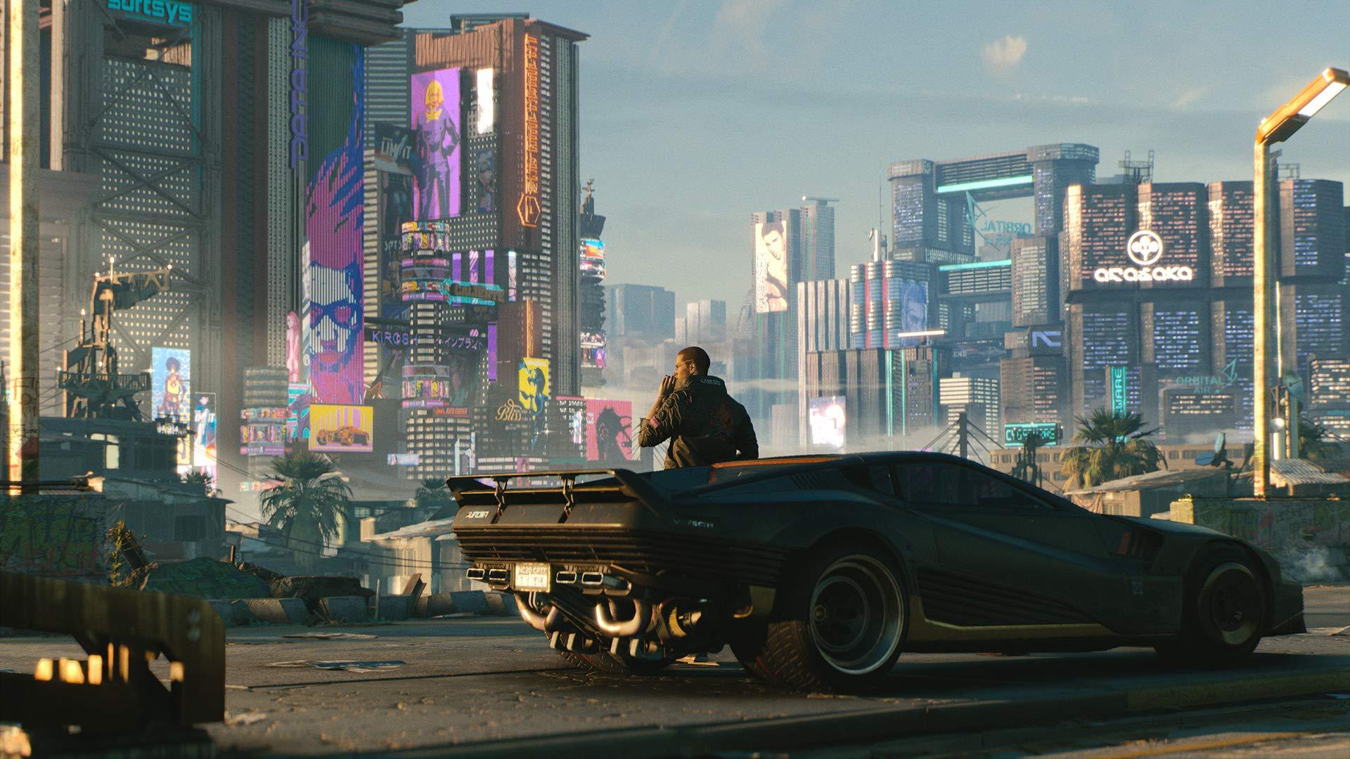 Cyberpunk 2077 - (PS4) PlayStation 4 [Pre-Owned] Video Games WB Games   