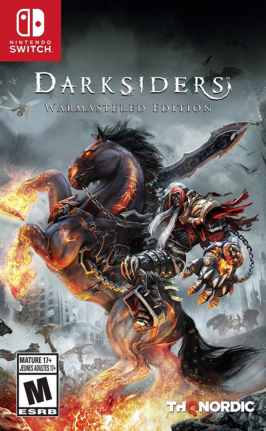 Darksiders: Warmastered Edition (Black Spine) - (NSW) Nintendo Switch Video Games THQ Nordic   