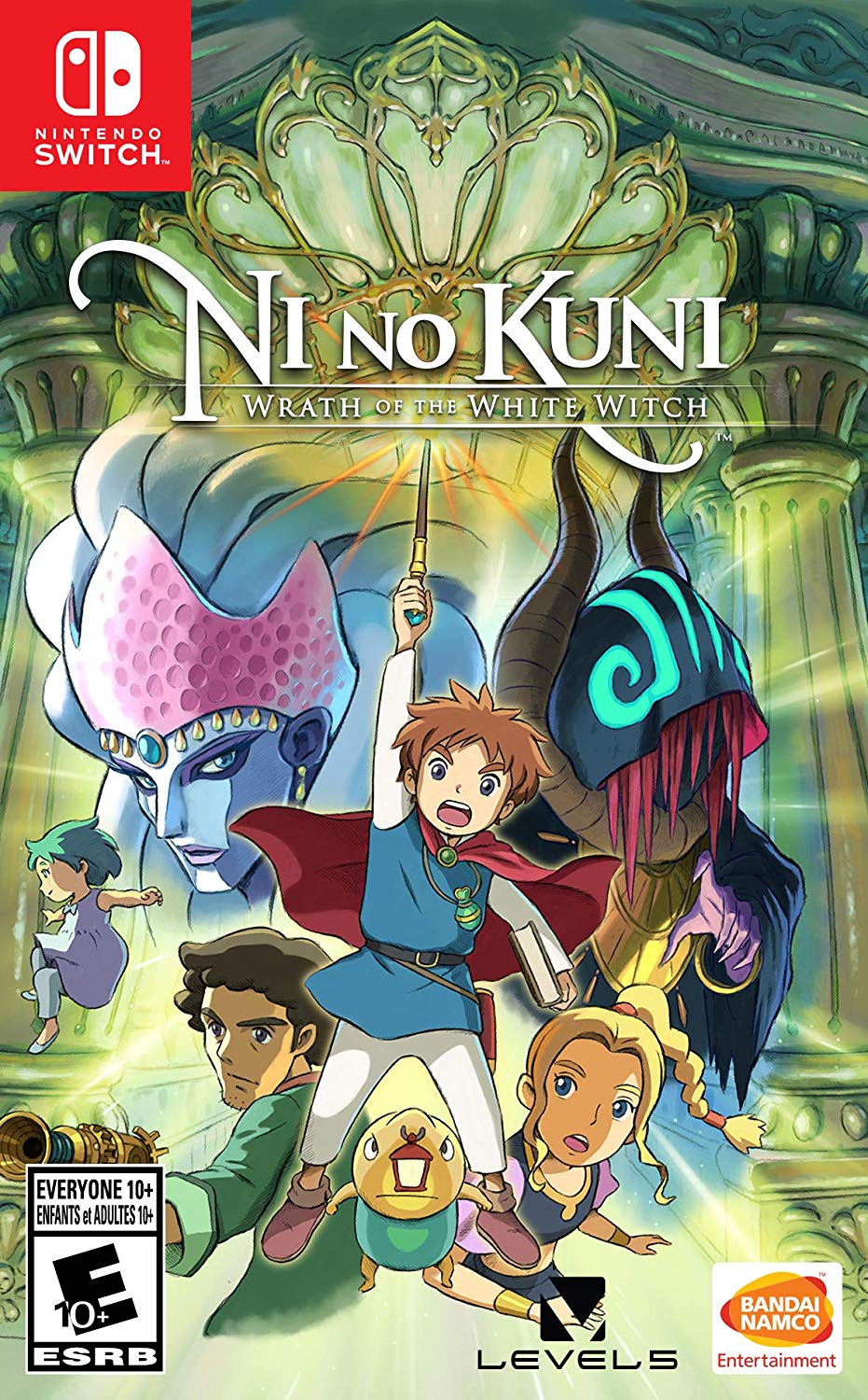Ni no Kuni: Wrath of the White Witch - (NSW) Nintendo Switch [Pre-Owned] Video Games Bandai Namco   