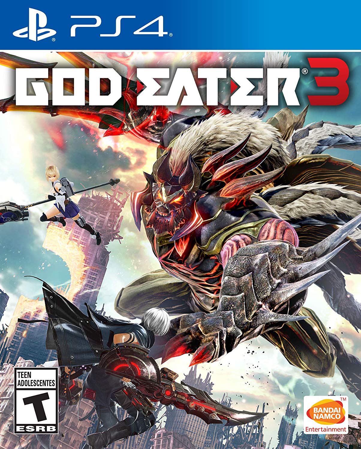 God Eater 3 - (PS4) PlayStation 4 Video Games BANDAI NAMCO Entertainment   
