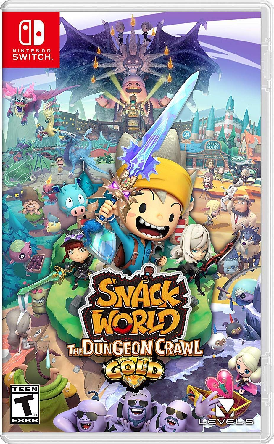 Snack World: The Dungeon Crawl Gold - (NSW) Nintendo Switch Video Games Nintendo   
