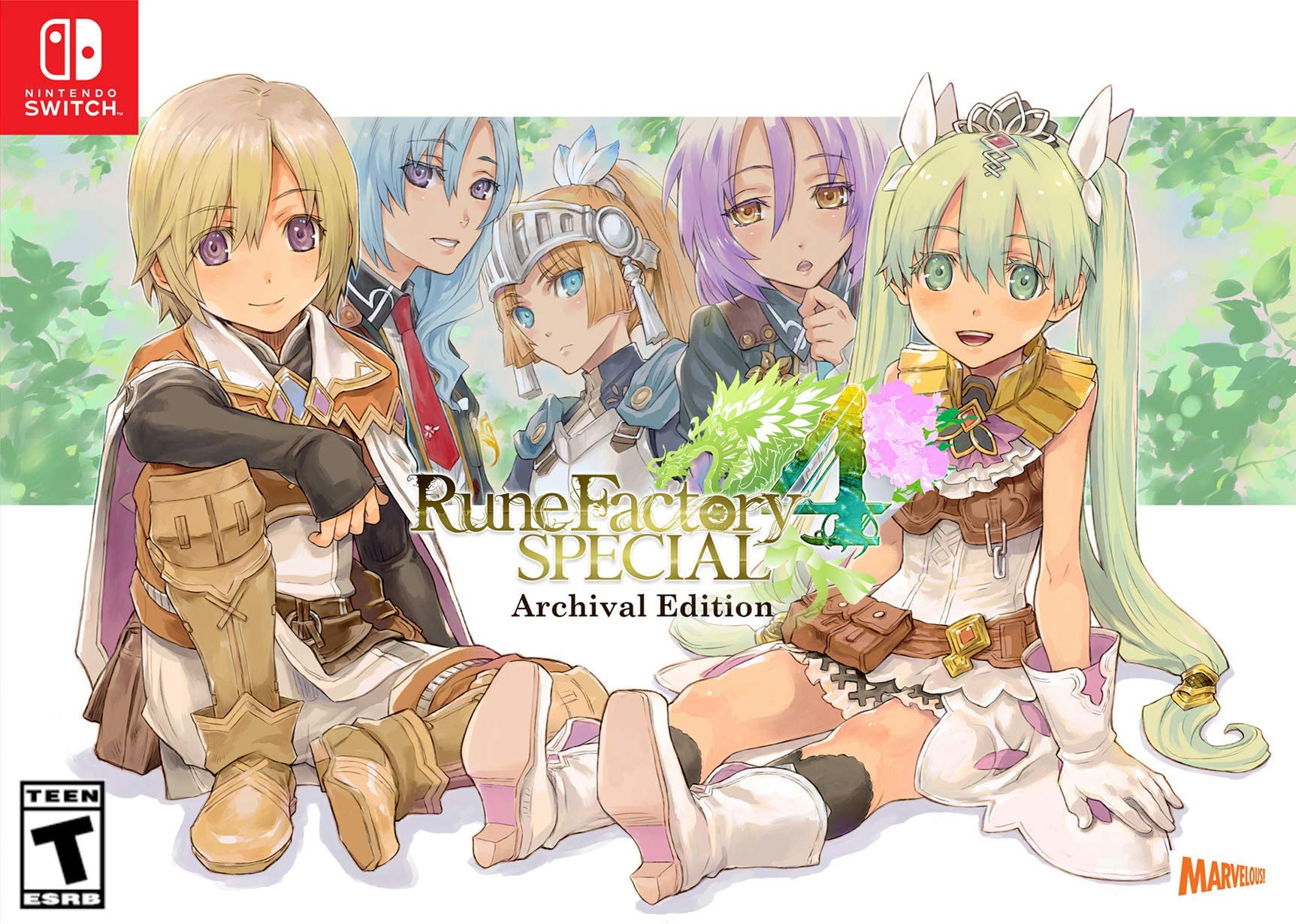Rune Factory 4 Special - Archival Edition - Nintendo Switch Video Games Xseed   