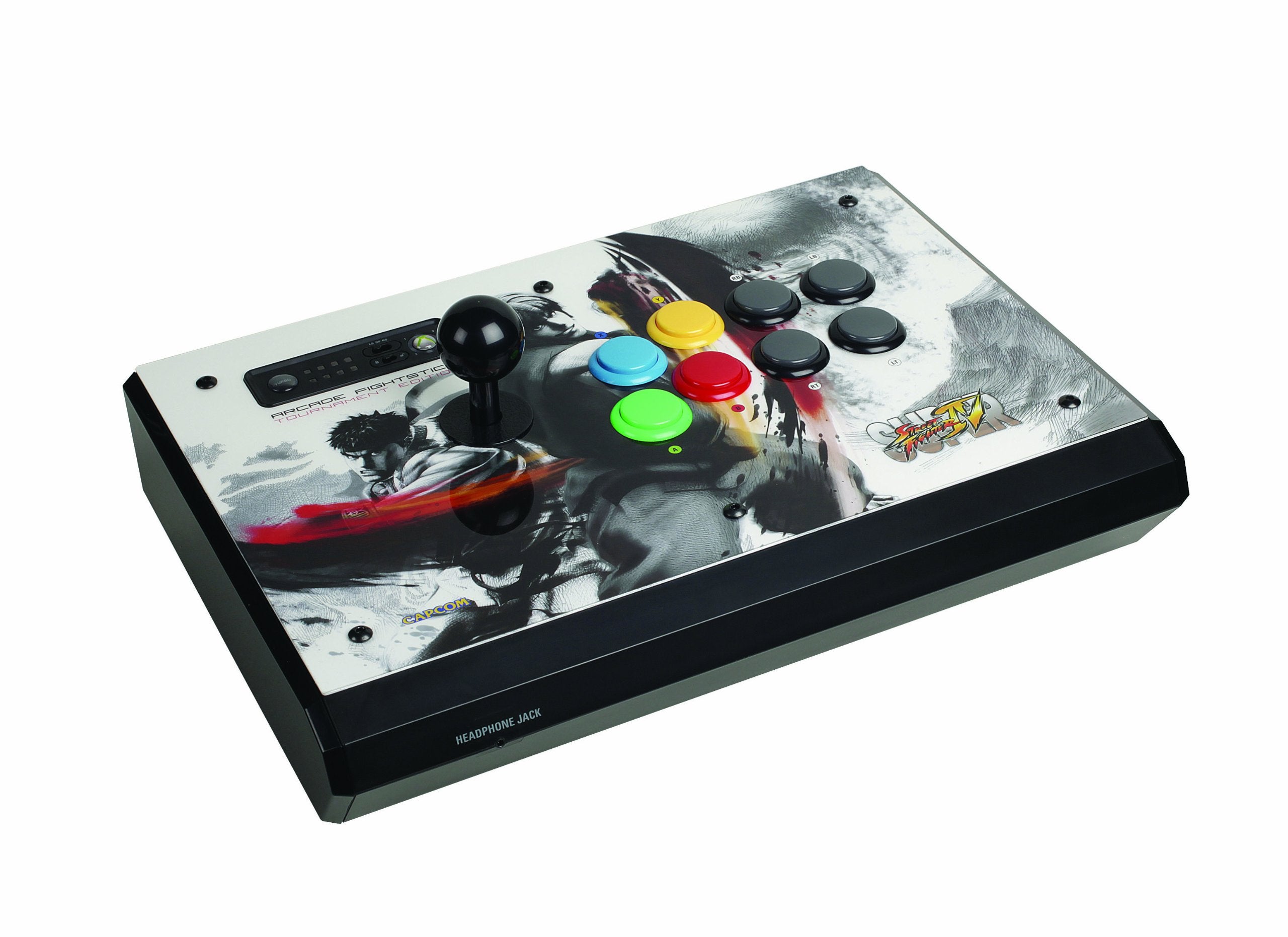 Mad Catz Super Street Fighter IV Arcade FightStick Tournament Edition S (White) - Xbox 360 Accessories Mad Catz   