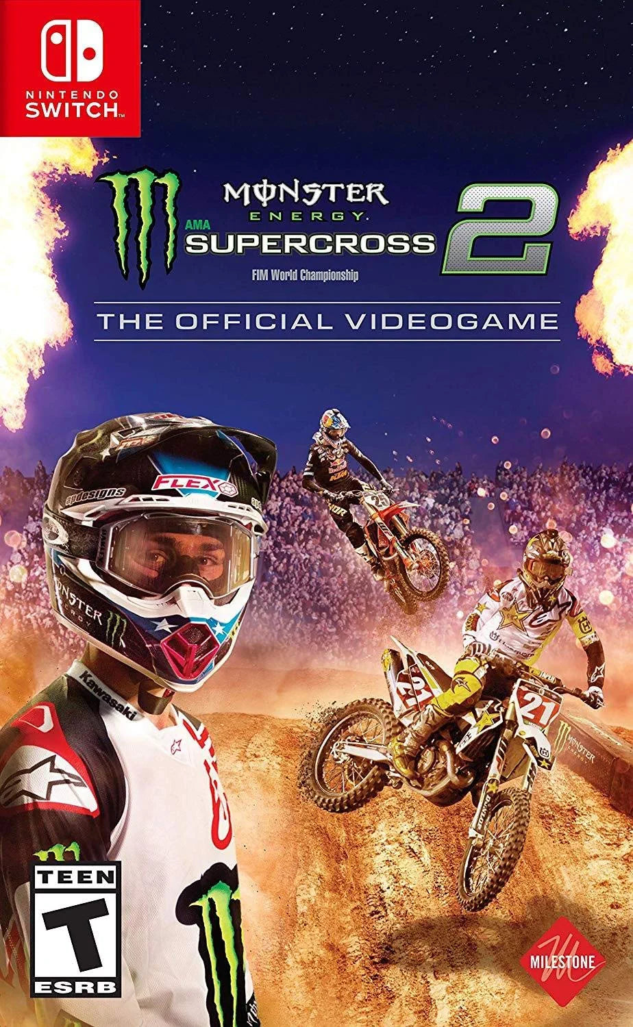 Monster Energy Supercross - The Official Videogame 2 - (NSW) Nintendo Switch Video Games Milestone S.r.l   