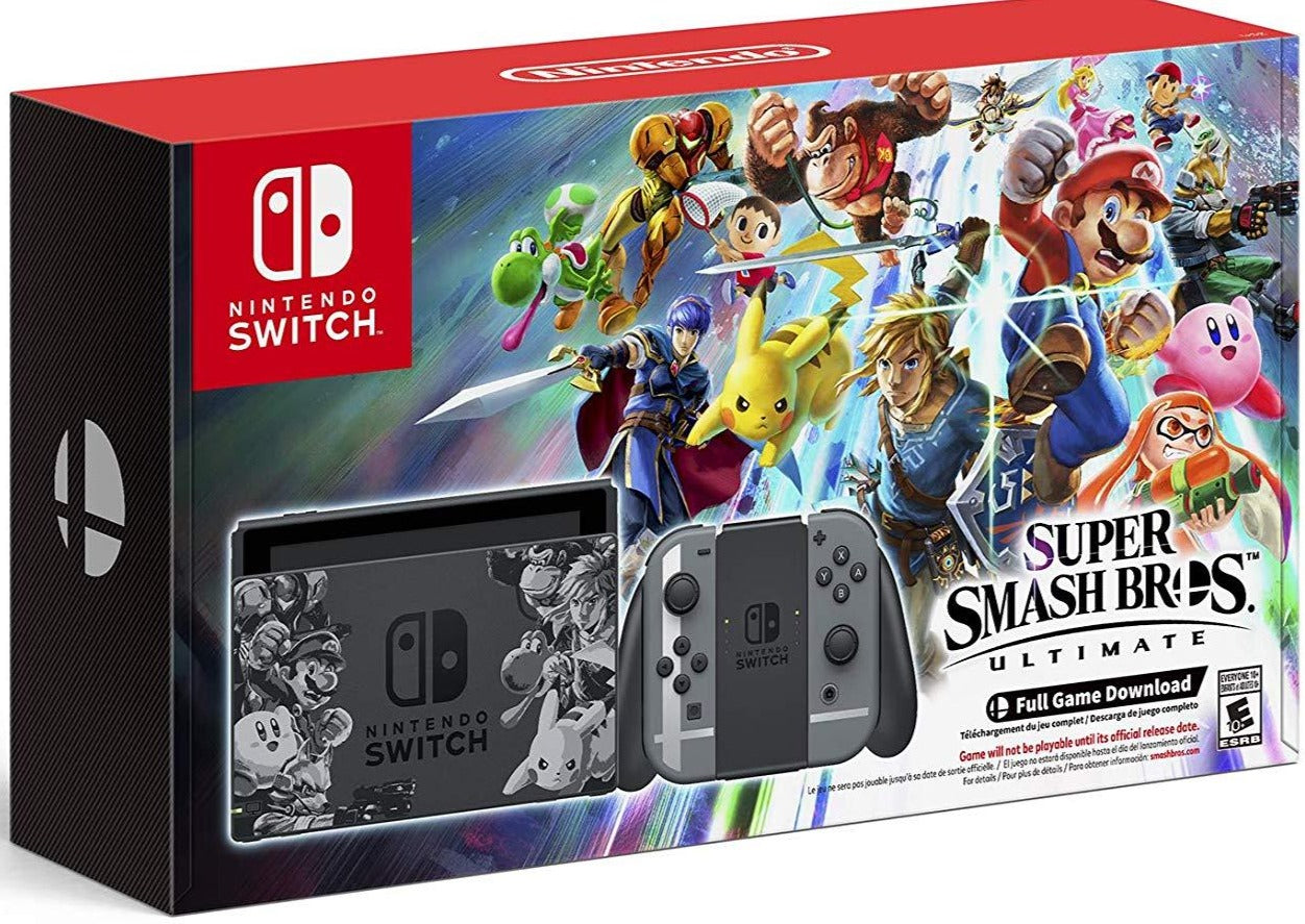 Nintendo Switch Super Smash Bros. Ultimate Edition - Nintendo Switch Consoles Nintendo   