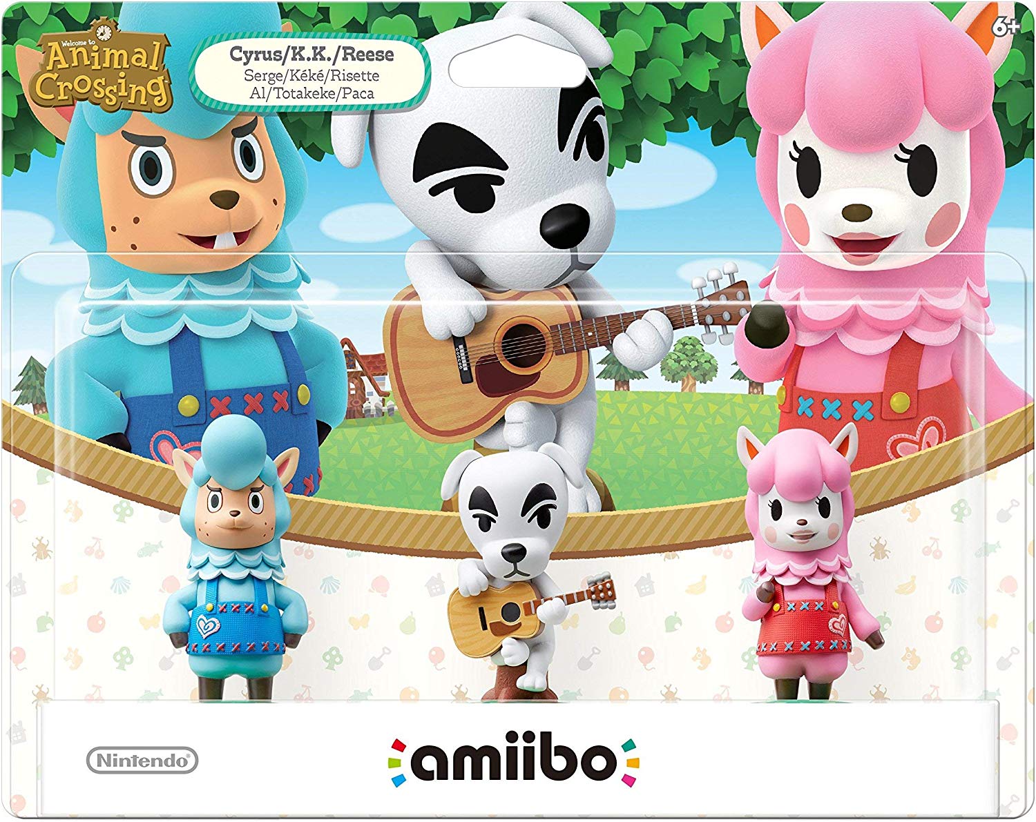 Cyrus/K.K./Reese 3-Pack (Animal Crossing Series) - Nintendo WiiU Amiibo Amiibo Nintendo   