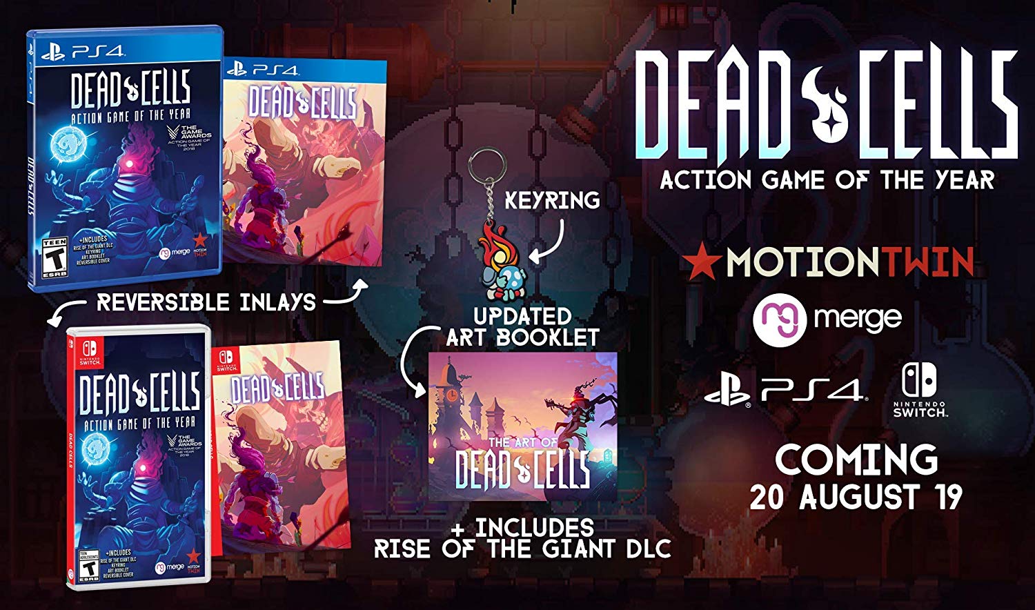Dead Cells - Action Game of The Year - (NSW) Nintendo Switch [Pre-Owned] Video Games Merge Games   