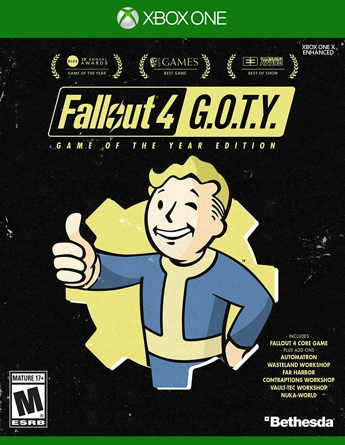 Fallout 4: Game of the Year Edition - (XB1) Xbox One [Pre-Owned] Video Games Bethesda Softworks   