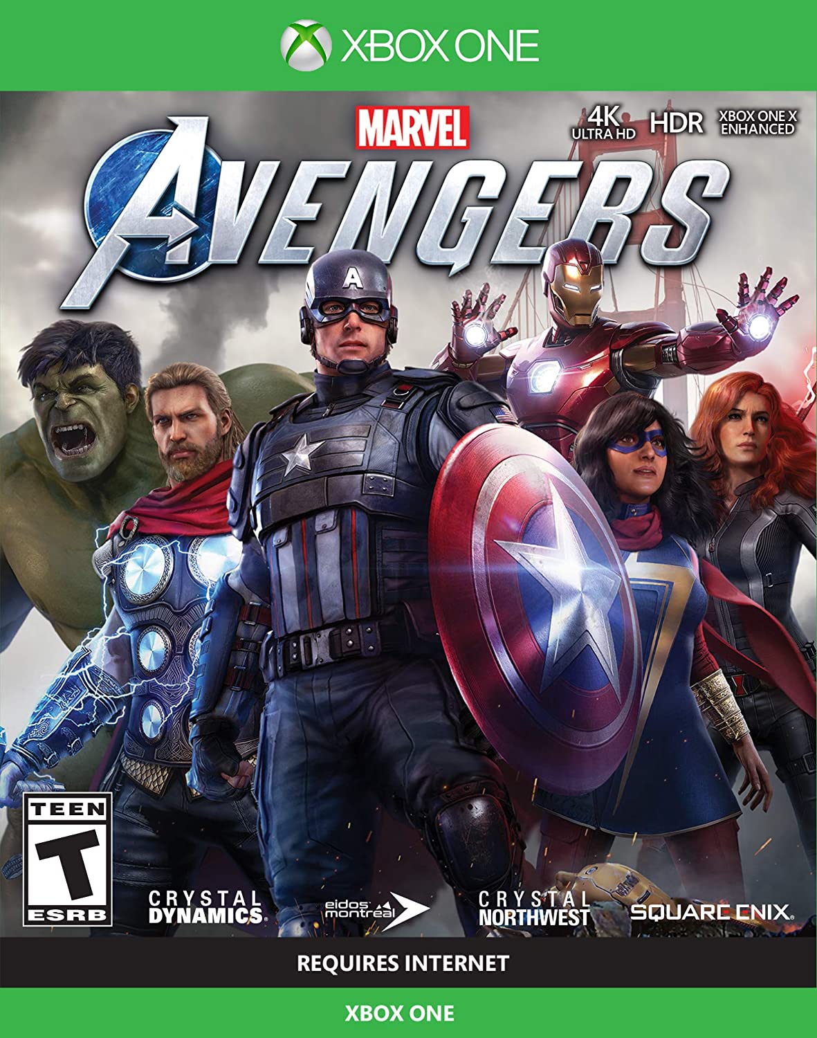 Marvel's Avengers with SteelBook - (XB1) Xbox One [Pre-Owned] Video Games Square Enix PRE-OWNED GAME DISC WITH STEELBOOK  