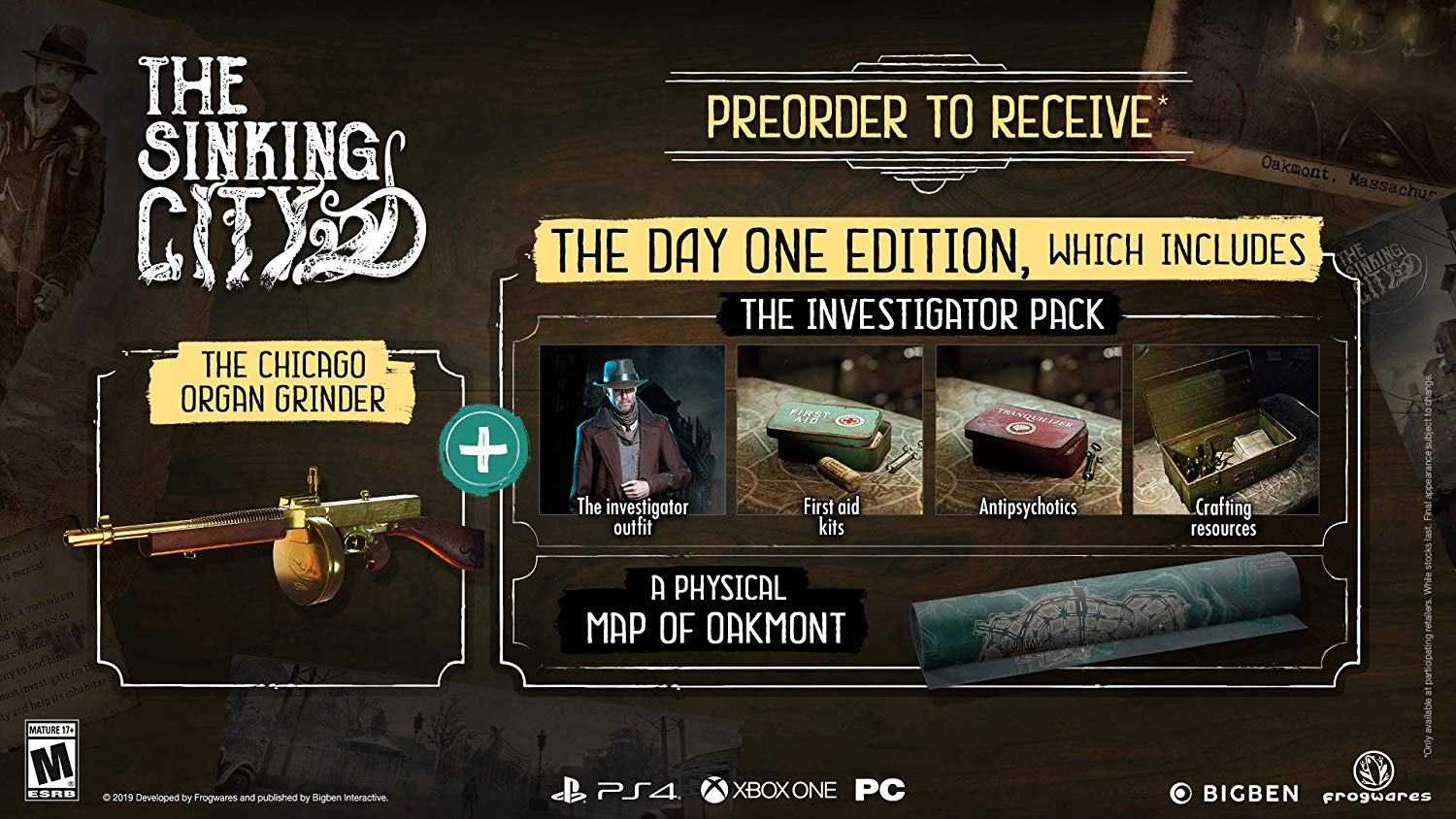 The Sinking City - (XB1) Xbox One [Pre-Owned] Video Games Maximum Games   