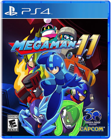 Mega Man 11 - (PS4) PlayStation 4 Video Games Capcom   