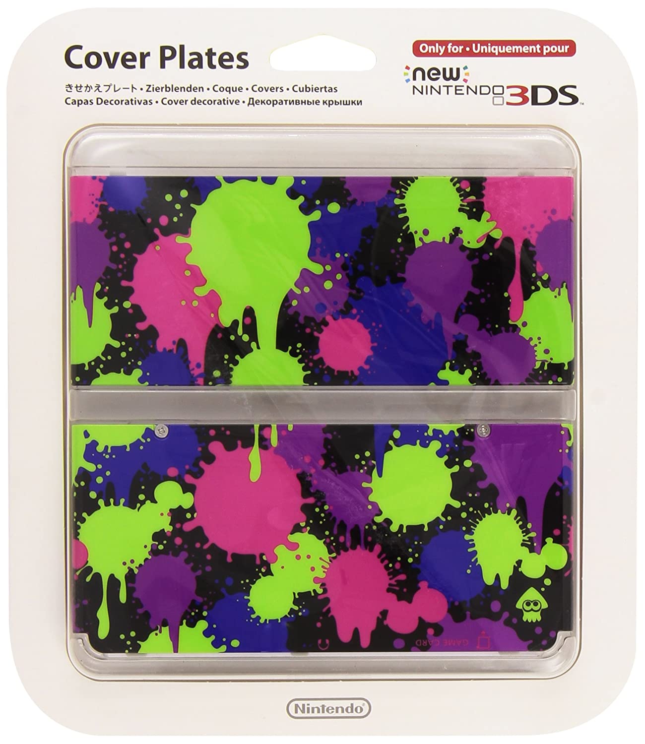 New Nintendo 3DS Cover Plates No.060 (Splatoon) - New Nintendo 3DS (European Import) Accessories Nintendo   