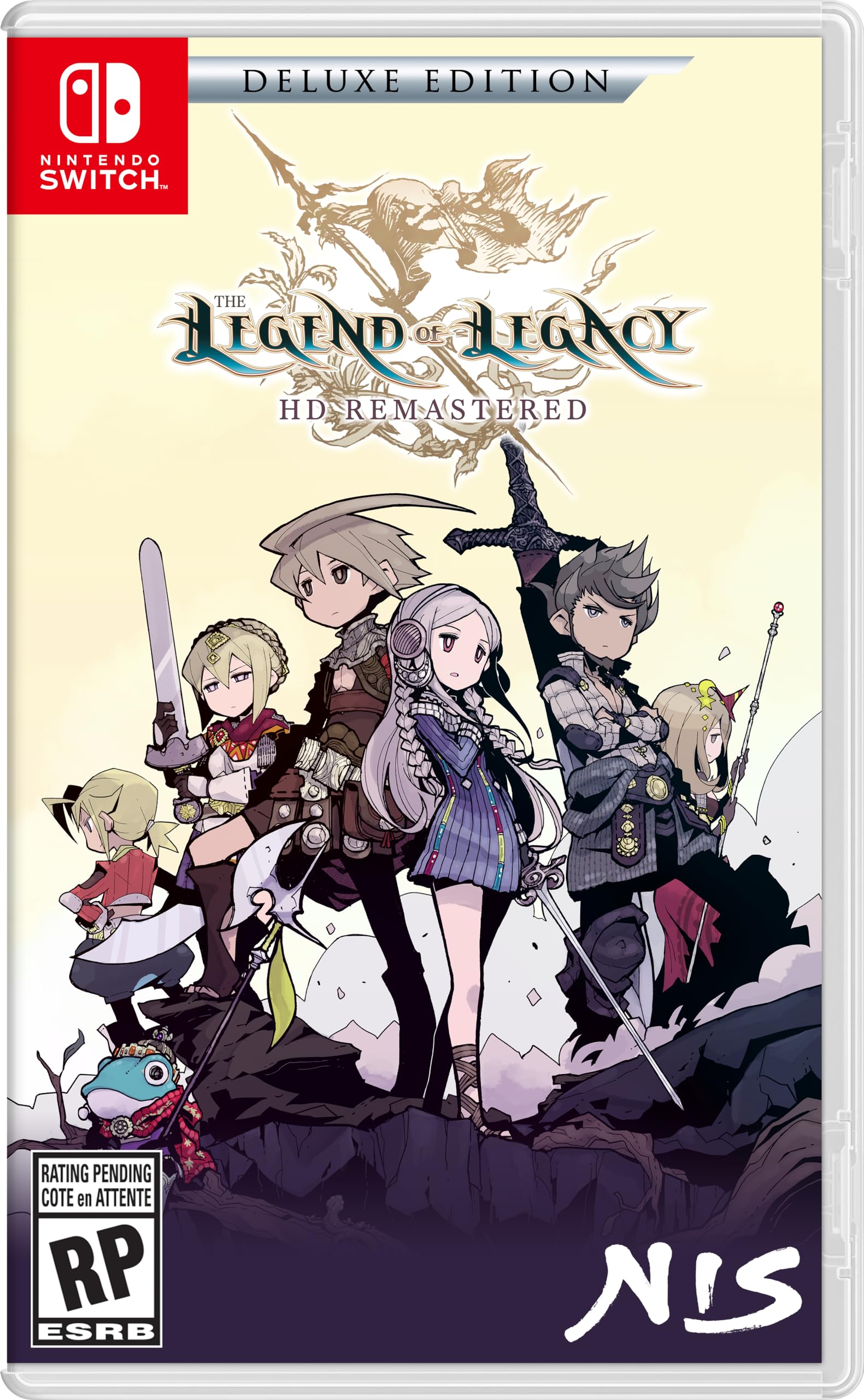 The Legend of Legacy HD Remastered: Deluxe Edition - (NSW) Nintendo Switch Video Games NIS America   