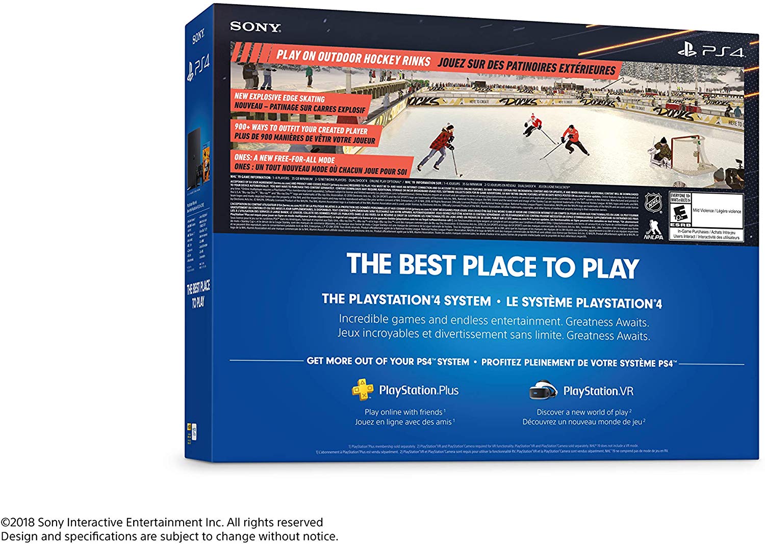 Sony PlayStation 4 1TB Slim - NHL 19 Bundle Edition Consoles Sony   