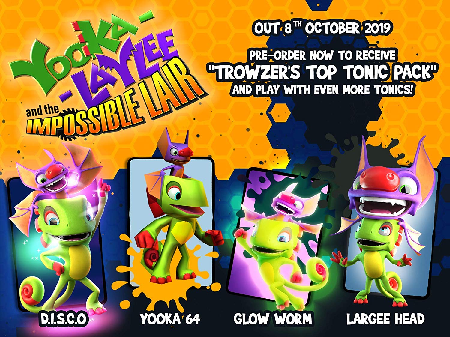 Yooka-Laylee & The Impossible Lair - (NSW) Nintendo Switch Video Games Team 17   