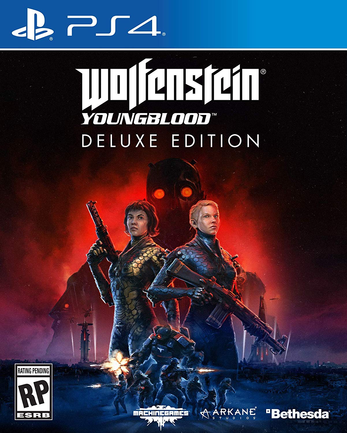 Wolfenstein: Youngblood - PlayStation 4 Deluxe Edition Video Games Bethesda   