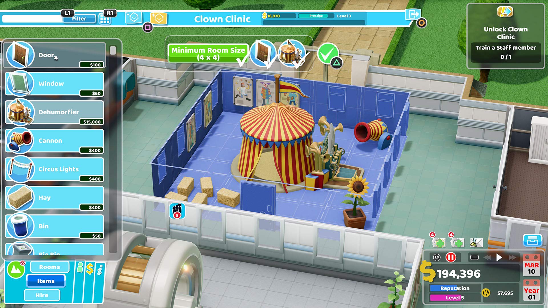 Two Point Hospital - (PS4) PlayStation 4 [Pre-Owned] Video Games SEGA