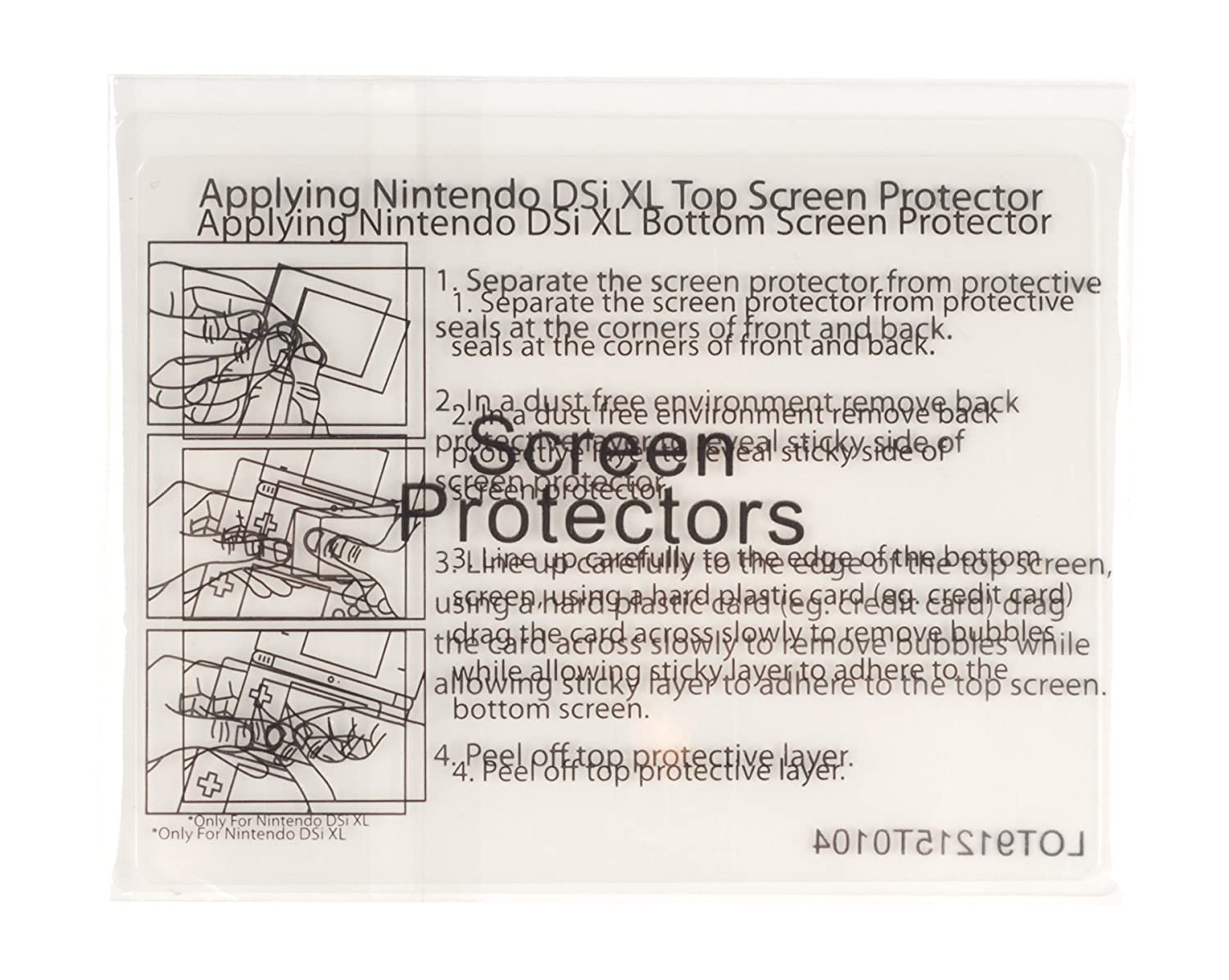 PowerA Nintendo DSi XL Screen Protectors - (NDS) Nintendo DS Accessories Power A   