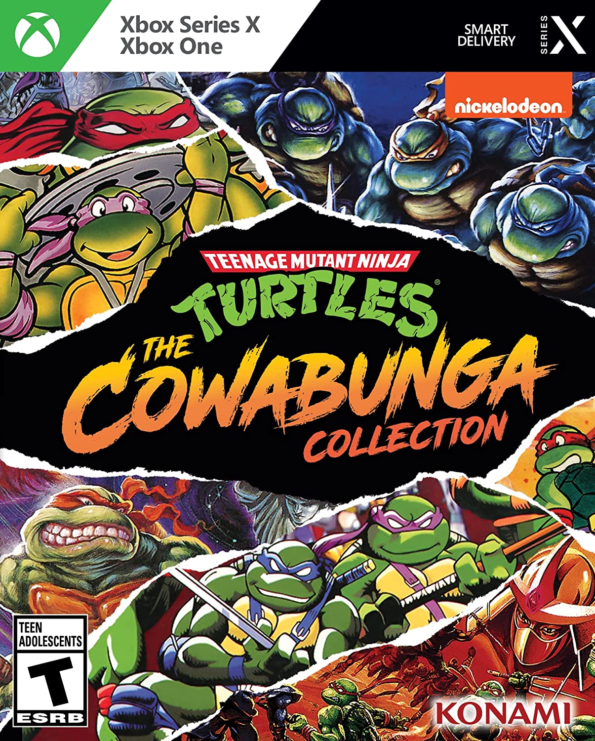 Teenage Mutant Ninja Turtles: The Cowabunga Collection - (XSX) Xbox Series X Video Games Konami   