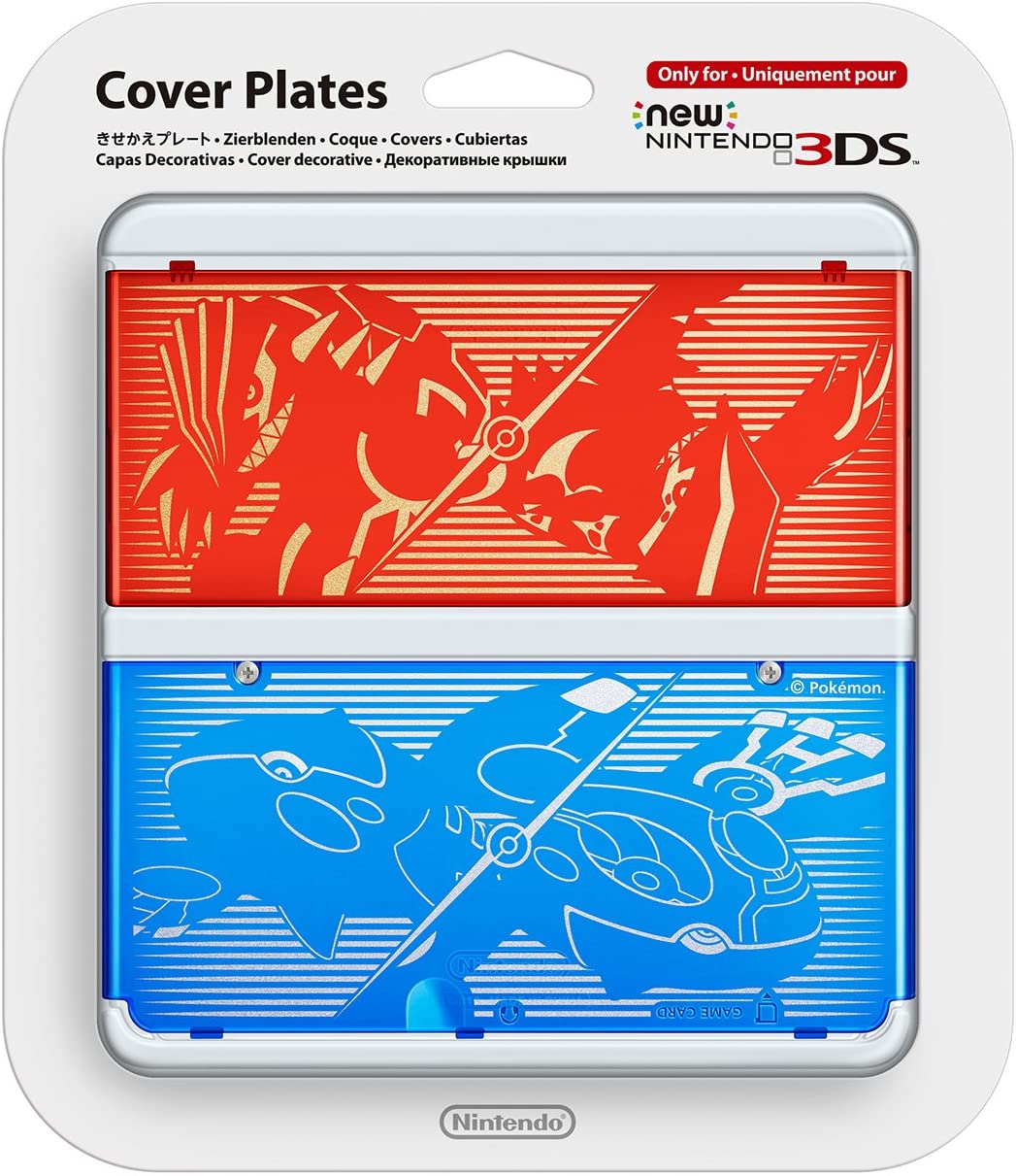 New Nintendo 3DS Cover Plates (Pokemon Omega Ruby Alpha