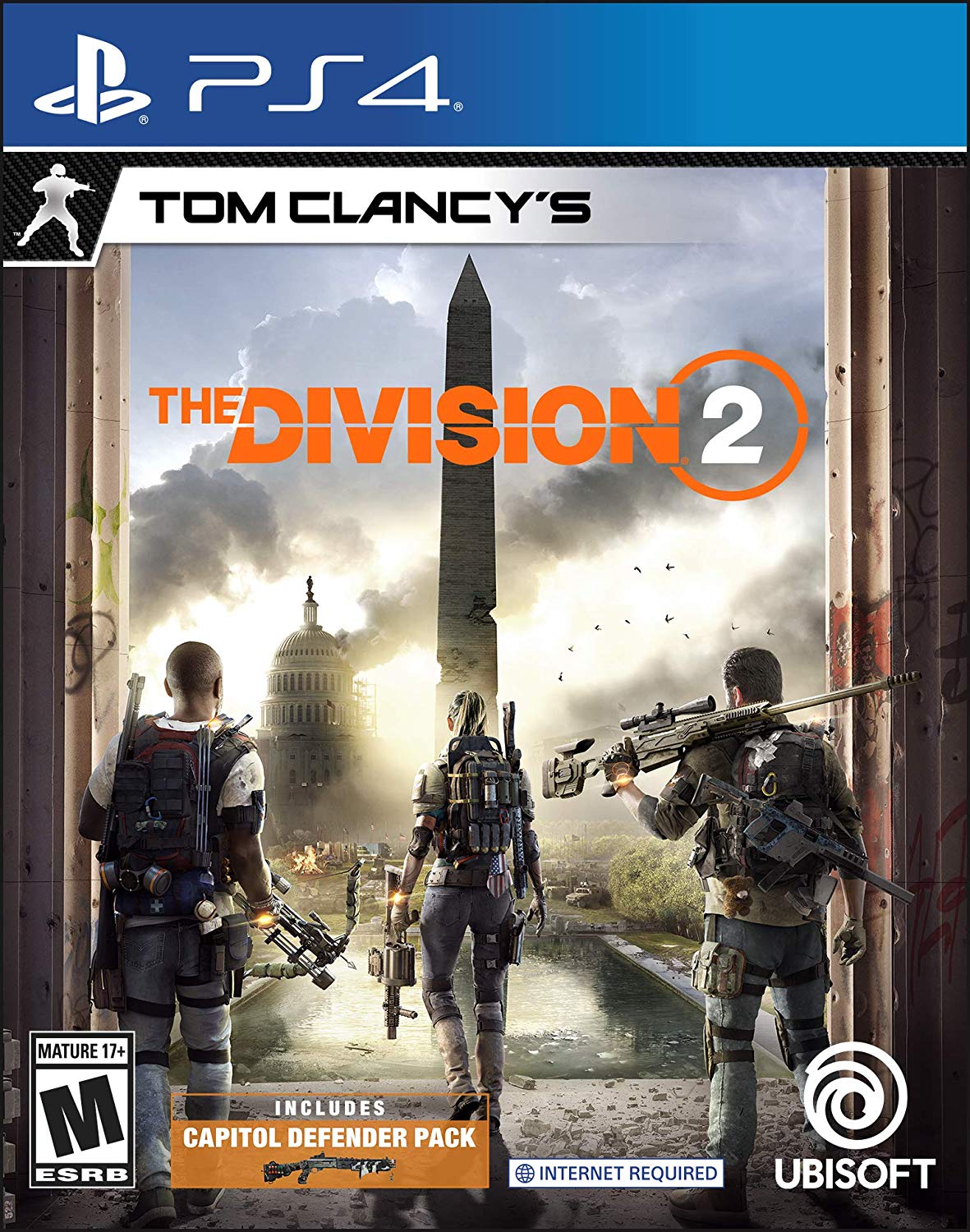 Tom Clancy's The Division 2 - (PS4) PlayStation 4 Video Games Ubisoft   