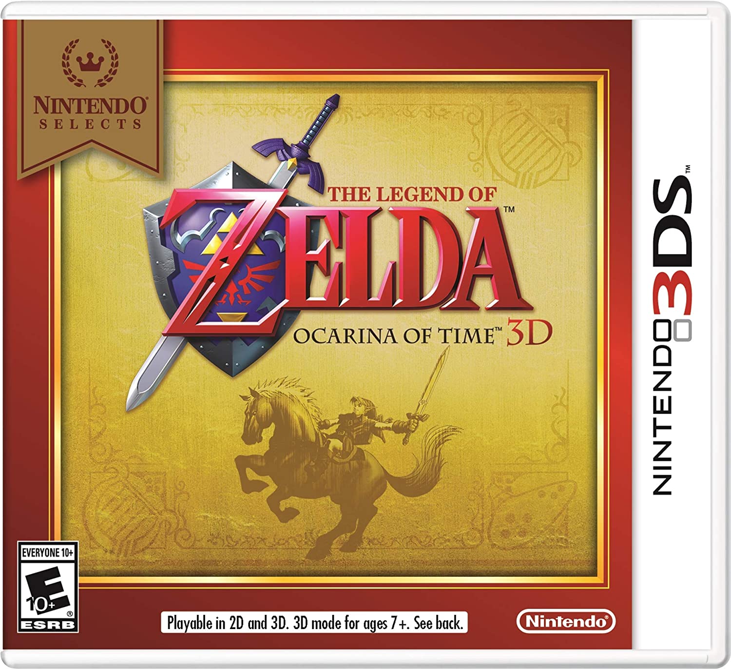 The Legend of Zelda: Ocarina of Time 3D (Nintendo Selects) - Nintendo 3DS [Pre-Owned] Video Games Nintendo   