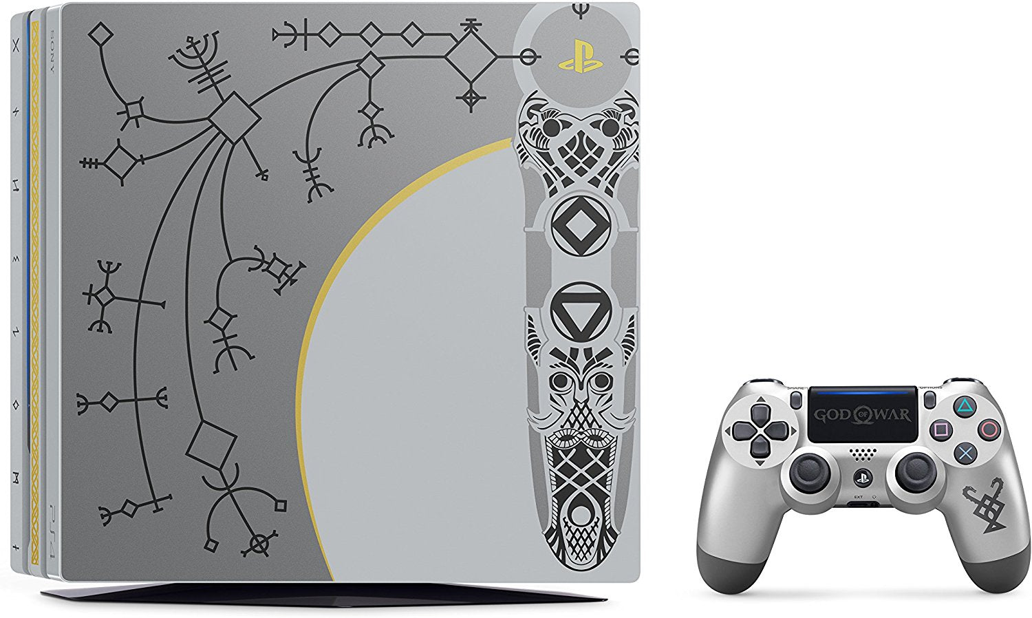 Sony PlayStation 4 Pro 1TB Limited Edition Console - God of War Bundle (US) - (PS4) Playstation 4 Consoles Sony   