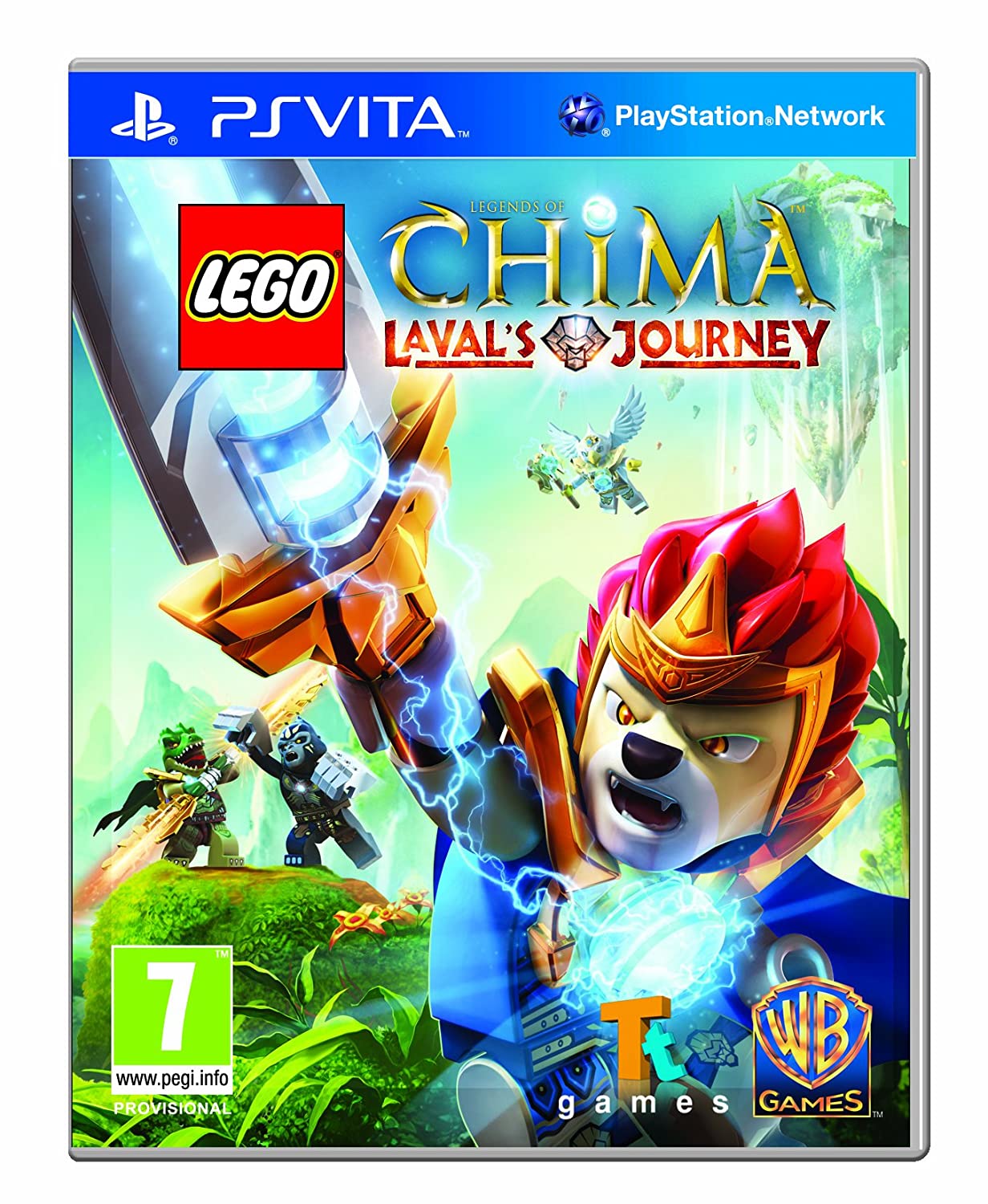 LEGO Legends of Chima: Laval's Journey - (PSV) PlayStation Vita (European Import) Video Games Warner Bros. Interactive Entertainment   
