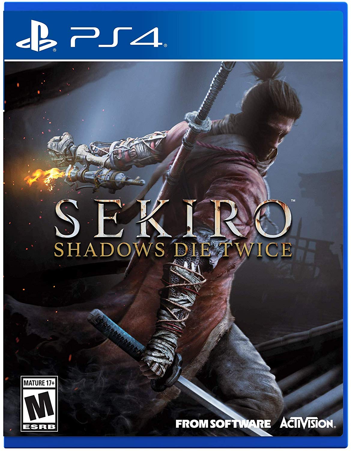 Sekiro: Shadows Die Twice - (PS4) PlayStation 4 Video Games Activision   
