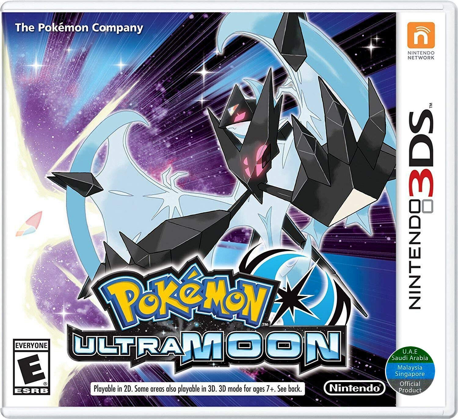 Pokemon Ultra Moon - Nintendo 3DS (World Edition) [Pre-Owned] Video Games Nintendo   