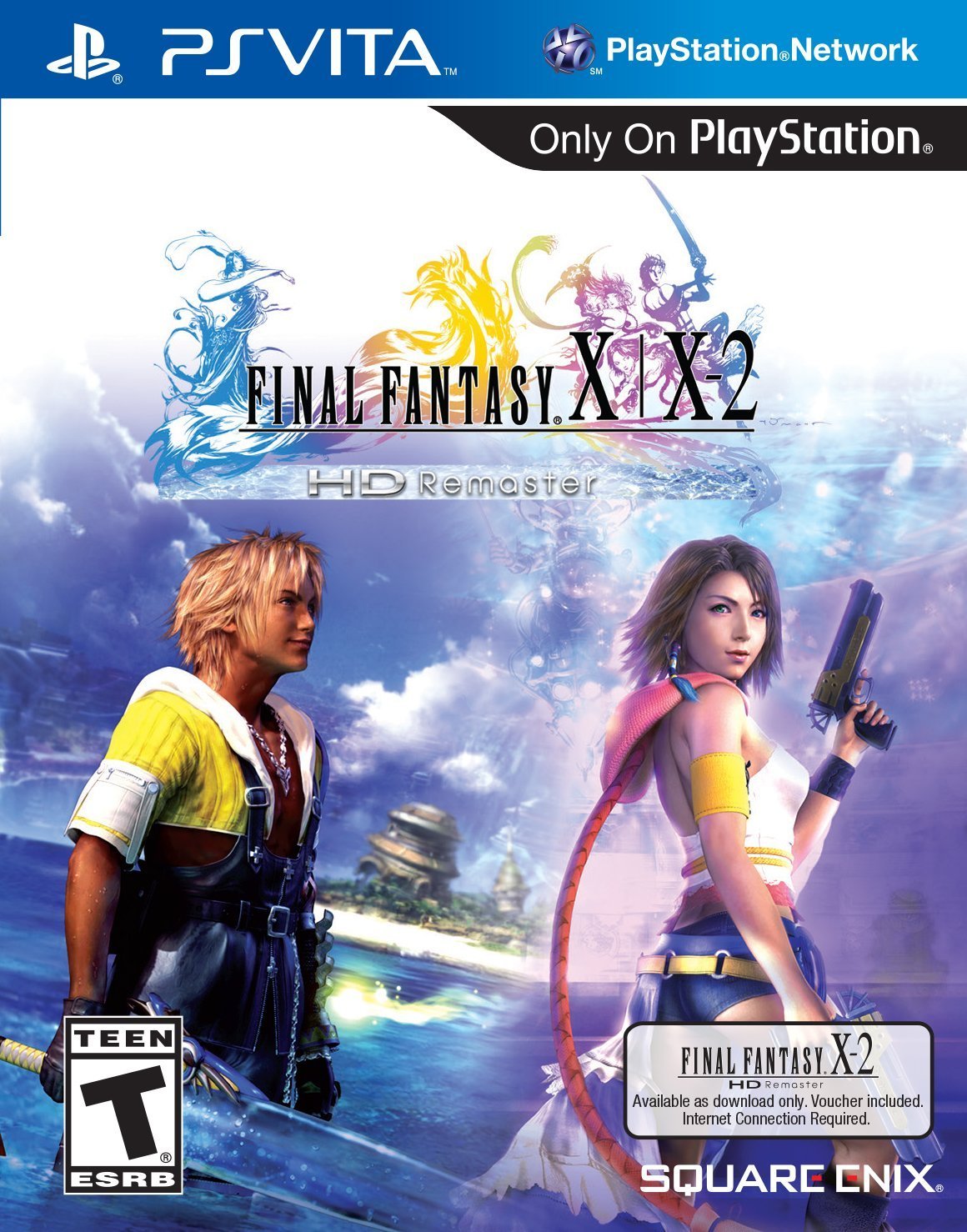 Final Fantasy X / X-2 HD Remaster (with Art Cards)  - (PSV) PlayStation Vita [Pre-Owned] Video Games Square Enix   