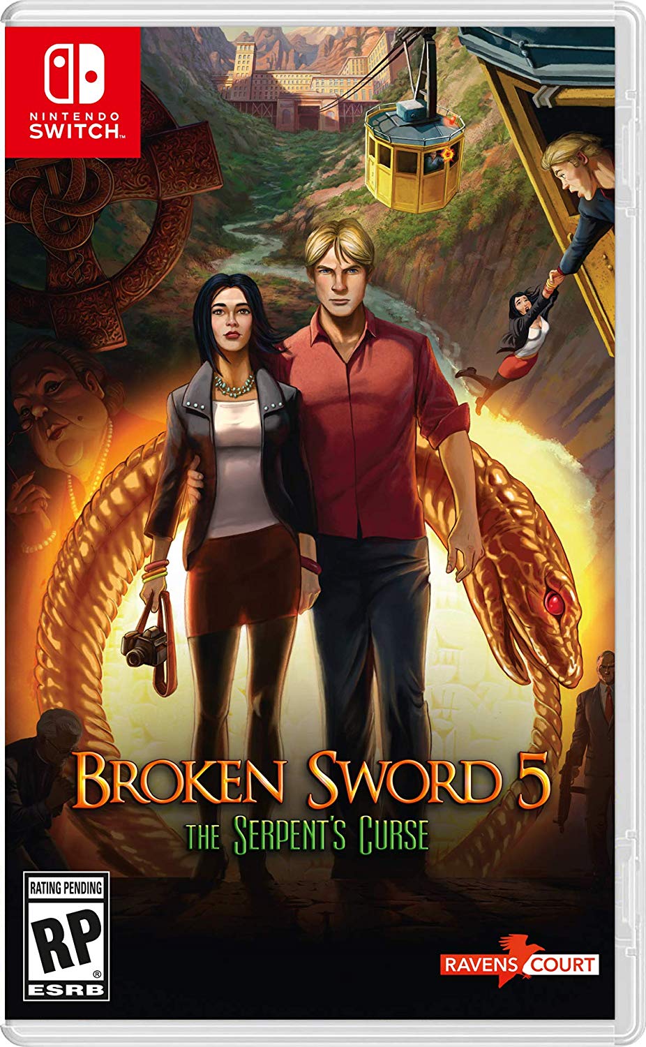 Broken Sword 5: The Serpent's Curse - (NSW) Nintendo Switch Video Games Ravenscourt   