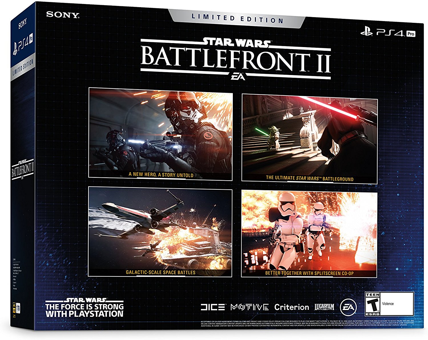 SONY PlayStation 4 Pro Console 1 TB (Star Wars Battlefront II