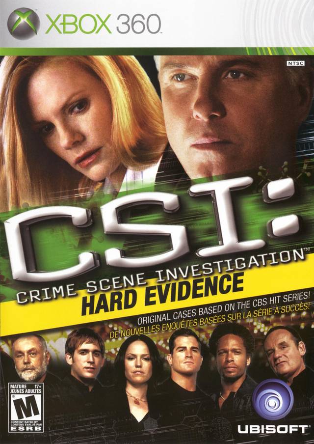 CSI: Crime Scene Investigation: Hard Evidence - Xbox 360 Video Games Ubisoft   