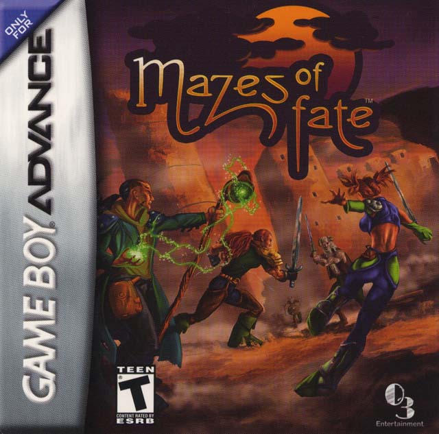 Mazes of Fate - (GBA) Game Boy Advance [Pre-Owned] Video Games O3 Entertainment   